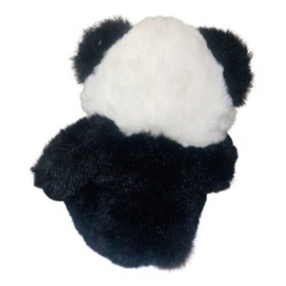 Great American Fun Plush Black White Panda Stuffed Bear Animal Vintage Toy 12” - Picture 4 of 5